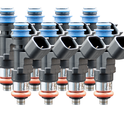 Fuel Injector Clinic 445cc High-Z Injector Set Set of 8 Custom Fitment ISC-0445H-8