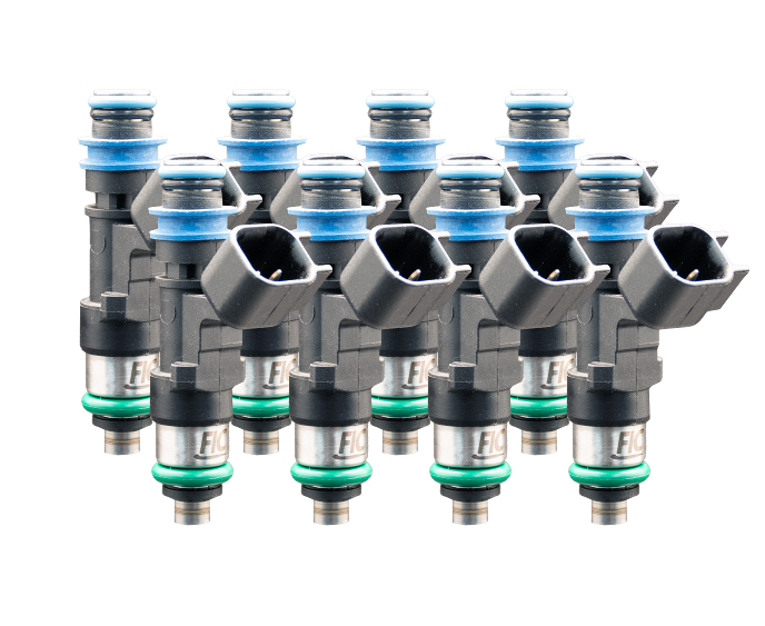 Fuel Injector Clinic 525cc High-Z Injector Set Set of 8 Custom Fitment ISC-0525H-8