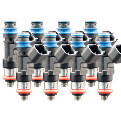 Fuel Injector Clinic 525cc High-Z Injector Set Set of 8 Custom Fitment ISC-0525H-8