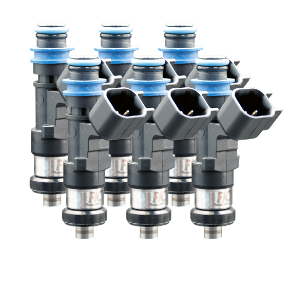 Fuel Injector Clinic 525cc High-Z Injector Set Set of 6 Custom Fitment ISC-0525H-6