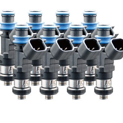 Fuel Injector Clinic 525cc High-Z Injector Set Set of 8 Custom Fitment ISC-0525H-8