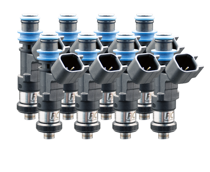 Fuel Injector Clinic 525cc High-Z Injector Set Set of 8 Custom Fitment ISC-0525H-8