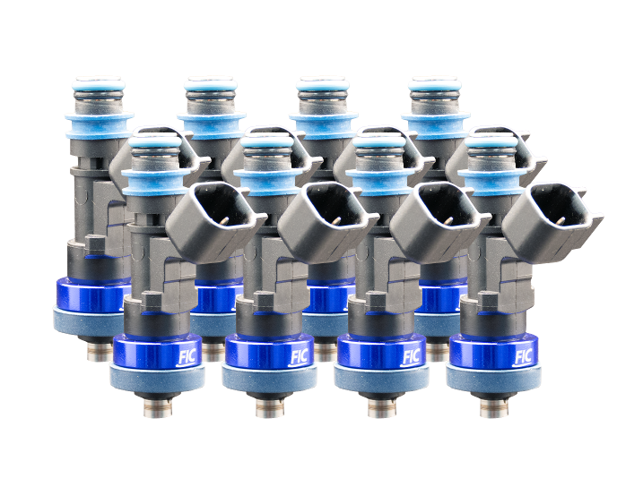 Fuel Injector Clinic 525cc High-Z Injector Set Set of 8 Custom Fitment ISC-0525H-8