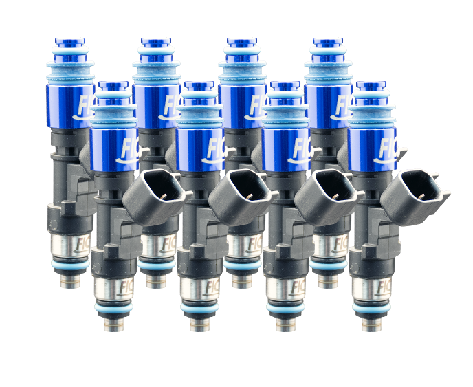 Fuel Injector Clinic 525cc High-Z Injector Set Set of 8 Custom Fitment ISC-0525H-8