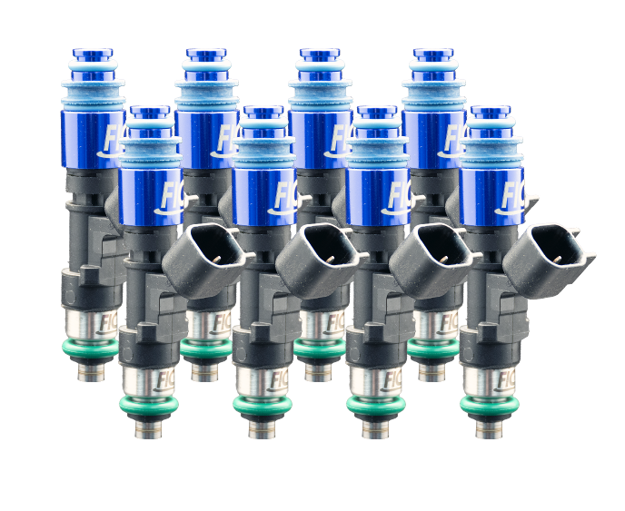 Fuel Injector Clinic 525cc High-Z Injector Set Set of 8 Custom Fitment ISC-0525H-8
