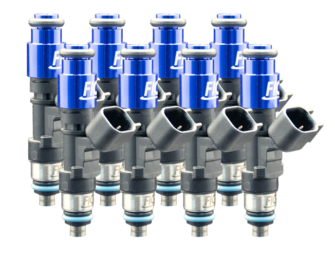 Fuel Injector Clinic 525cc High-Z Injector Set Set of 8 Custom Fitment ISC-0525H-8