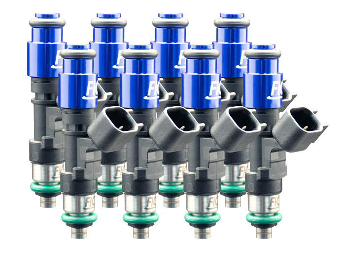 Fuel Injector Clinic 525cc High-Z Injector Set Set of 8 Custom Fitment ISC-0525H-8