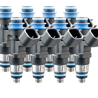 Fuel Injector Clinic 650cc High-Z Injector Set Set of 8 Custom Fitment ISC-0650H-8