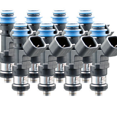 Fuel Injector Clinic 650cc High-Z Injector Set Set of 8 Custom Fitment ISC-0650H-8