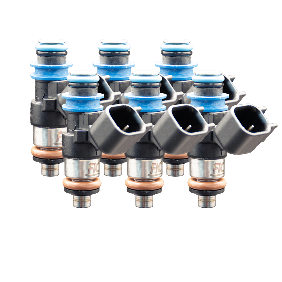 Fuel Injector Clinic 850cc High-Z Injector Set Set of 6 Custom Fitment ISC-0850H-6