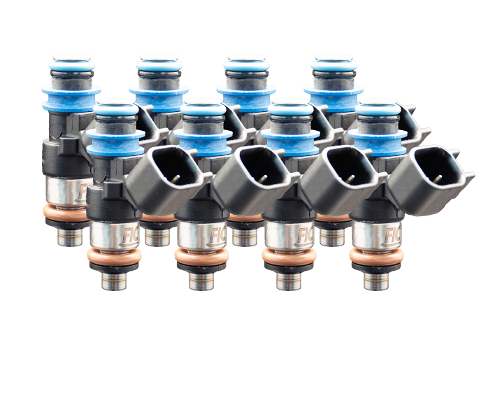 Fuel Injector Clinic 1000cc High-Z Injector Set Set of 8 Custom Fitment ISC-1000H-SHORT-8