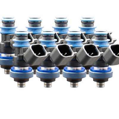 Fuel Injector Clinic 1000cc High-Z Injector Set Set of 8 Custom Fitment ISC-1000H-SHORT-8