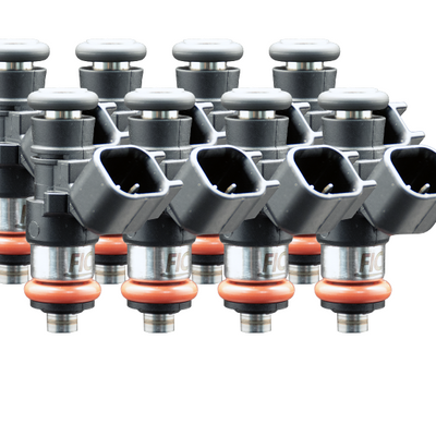 Fuel Injector Clinic 1000cc High-Z Injector Set Set of 8 Custom Fitment ISC-1000H-SHORT-8