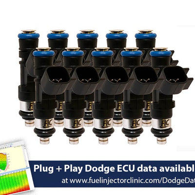 Fuel Injector Clinic 525cc High-Z Injector Set IS158-0525H