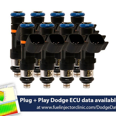 Fuel Injector Clinic 1400cc High-Z Injector Set for Dodge Hemi Gen 1-4 Whipple Supercharger IS153-1400H