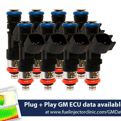 Fuel Injector Clinic 650cc High-Z Injector Set for GM LS2 IS302-0650H