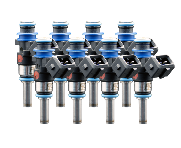 Fuel Injector Clinic 1200cc High-Z Injector Set Set of 8 Custom Fitment ISC-1200H-8