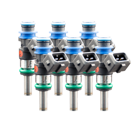 Fuel Injector Clinic 1200cc High-Z Injector Set Set of 6 Custom Fitment ISC-1200H-6
