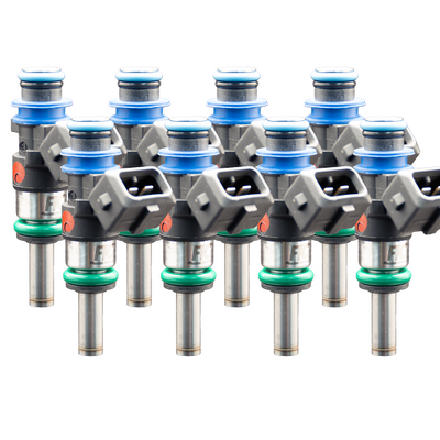 Fuel Injector Clinic 1200cc High-Z Injector Set Set of 8 Custom Fitment ISC-1200H-8