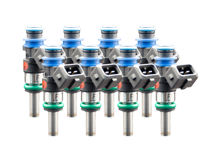 Fuel Injector Clinic 1200cc High-Z Injector Set Set of 8 Custom Fitment ISC-1200H-8