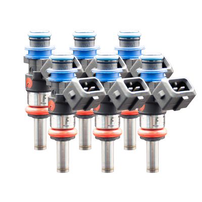 Fuel Injector Clinic 1200cc High-Z Injector Set Set of 6 Custom Fitment ISC-1200H-6