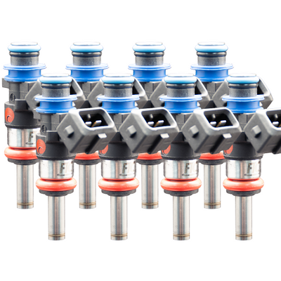 Fuel Injector Clinic 1200cc High-Z Injector Set Set of 8 Custom Fitment ISC-1200H-8