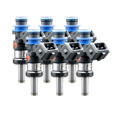 Fuel Injector Clinic 1200cc High-Z Injector Set Set of 6 Custom Fitment ISC-1200H-6