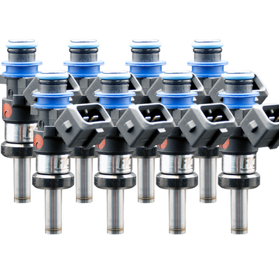 Fuel Injector Clinic 1200cc High-Z Injector Set Set of 8 Custom Fitment ISC-1200H-8