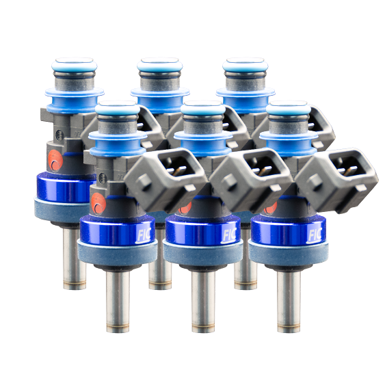 Fuel Injector Clinic 1200cc High-Z Injector Set Set of 6 Custom Fitment ISC-1200H-6