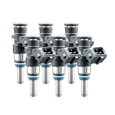 Fuel Injector Clinic 1200cc High-Z Injector Set Set of 6 Custom Fitment ISC-1200H-6