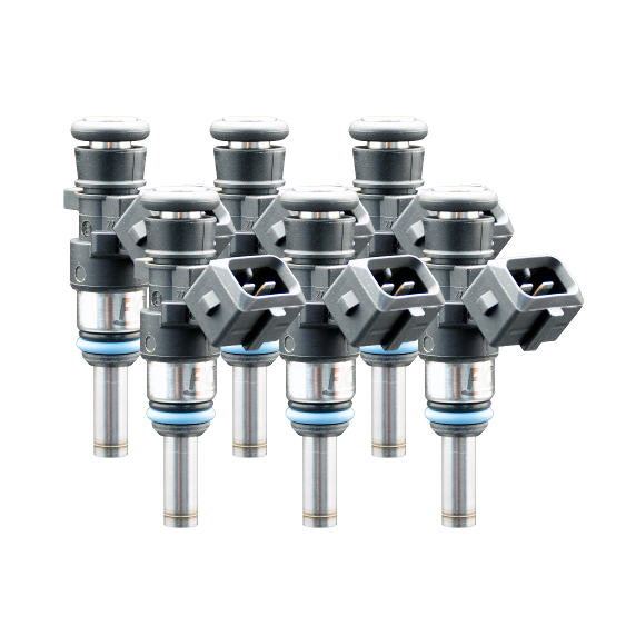 Fuel Injector Clinic 1200cc High-Z Injector Set Set of 6 Custom Fitment ISC-1200H-6