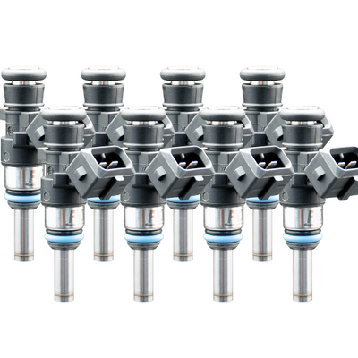 Fuel Injector Clinic 1200cc High-Z Injector Set Set of 8 Custom Fitment ISC-1200H-8
