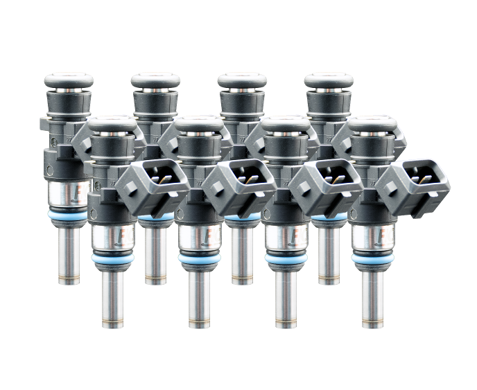 Fuel Injector Clinic 1200cc High-Z Injector Set Set of 8 Custom Fitment ISC-1200H-8