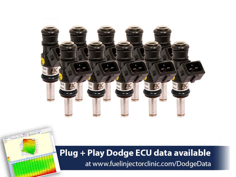 Fuel Injector Clinic 1200cc High-Z Injector Set IS157-1200H