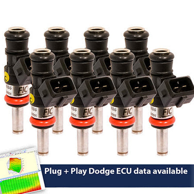 Fuel Injector Clinic 1200cc High-Z Injector Set for Dodge Hemi Gen 1-4 Whipple Supercharger IS153-1200H-SC