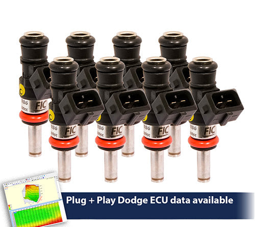Fuel Injector Clinic 1200cc High-Z Injector Set for Dodge Hemi Gen 1-4 Whipple Supercharger IS153-1200H-SC