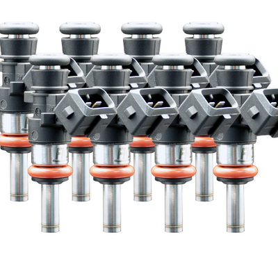 Fuel Injector Clinic 1200cc High-Z Injector Set Set of 8 Custom Fitment ISC-1200H-8