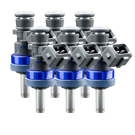 Fuel Injector Clinic 1200cc High-Z Injector Set Set of 6 Custom Fitment ISC-1200H-6