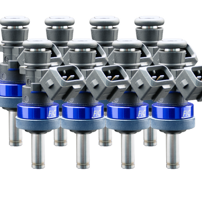 Fuel Injector Clinic 1200cc High-Z Injector Set Set of 8 Custom Fitment ISC-1200H-8
