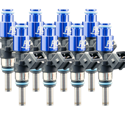 Fuel Injector Clinic 1200cc High-Z Injector Set Set of 8 Custom Fitment ISC-1200H-8