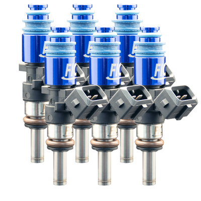 Fuel Injector Clinic 1200cc High-Z Injector Set Set of 6 Custom Fitment ISC-1200H-6