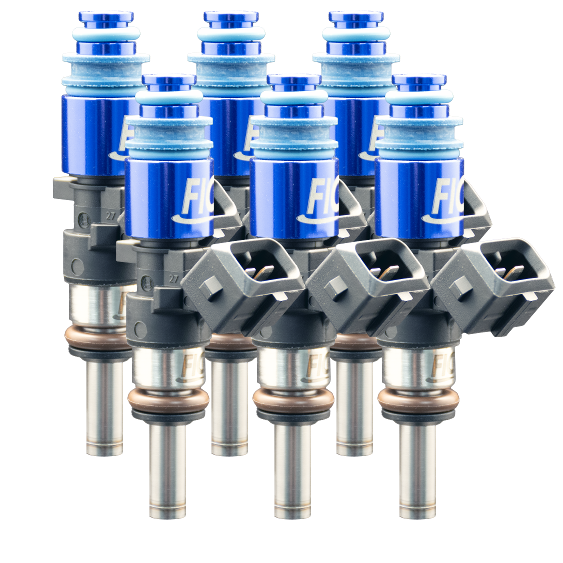 Fuel Injector Clinic 1200cc High-Z Injector Set Set of 6 Custom Fitment ISC-1200H-6