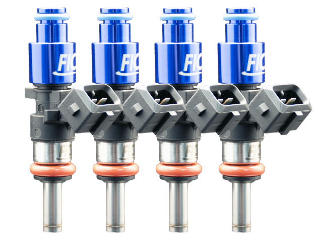 Fuel Injector Clinic 1200cc High-Z Injector Set Set of 4 Custom Fitment ISC-1200H-4