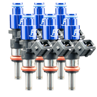 Fuel Injector Clinic 1200cc High-Z Injector Set Set of 6 Custom Fitment ISC-1200H-6