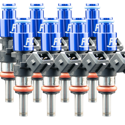Fuel Injector Clinic 1200cc High-Z Injector Set Set of 8 Custom Fitment ISC-1200H-8