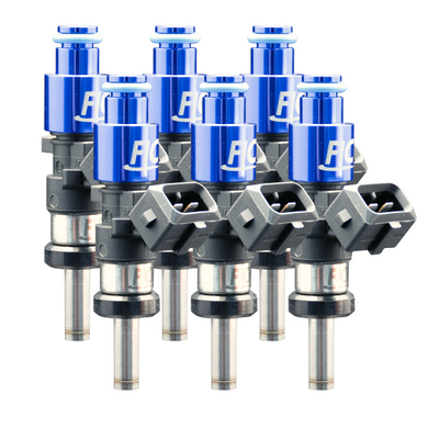 Fuel Injector Clinic 1200cc High-Z Injector Set Set of 6 Custom Fitment ISC-1200H-6