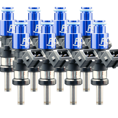 Fuel Injector Clinic 1200cc High-Z Injector Set Set of 8 Custom Fitment ISC-1200H-8