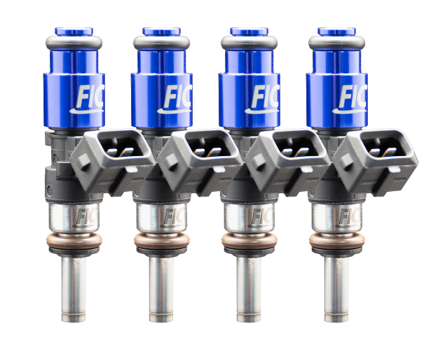 Fuel Injector Clinic 1200cc High-Z Injector Set Set of 4 Custom Fitment ISC-1200H-4
