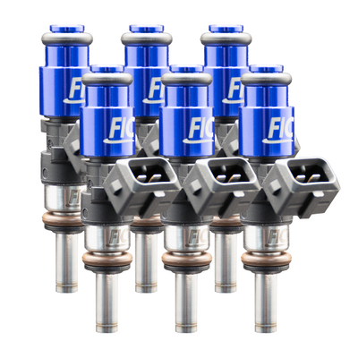Fuel Injector Clinic 1200cc High-Z Injector Set Set of 6 Custom Fitment ISC-1200H-6