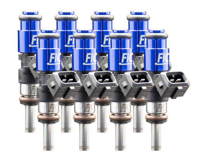 Fuel Injector Clinic 1200cc High-Z Injector Set Set of 8 Custom Fitment ISC-1200H-8